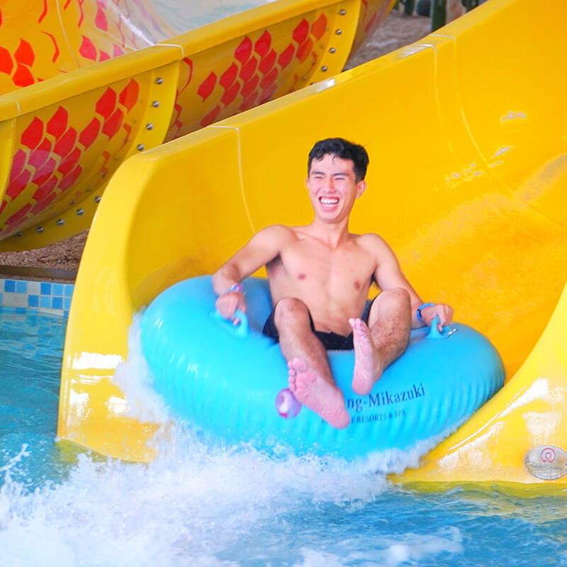 Vé Công viên nước + Onsen MIKAZUKI 